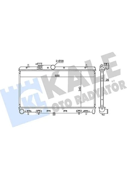 342110 Motor Radyatoru 45111AE00A 45111AE01A