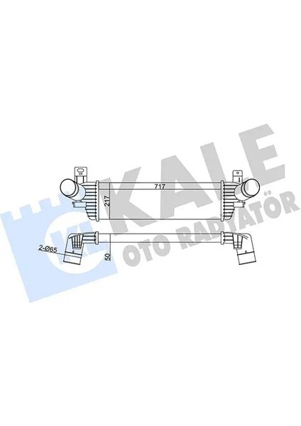 343000 Turbo Radyatoru 7E0145804A 7E0145804C