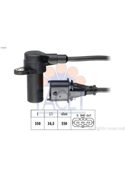 90236 Krank Sensoru 6238459 90520856