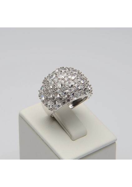 315 Zirkon Gümüş Yüzük