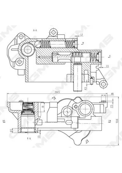 GOAS78A Yag Pompasi 06J115105AB 06J115105AC 06J115105AG