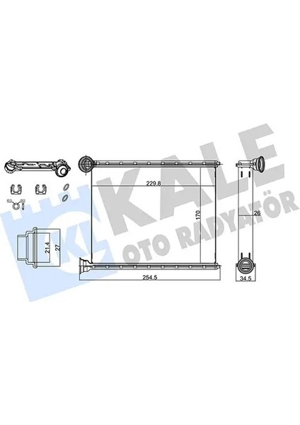 347120 Kalorifer Petegi 6448S4 6448V6