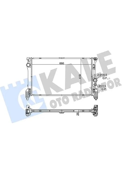 363280 Motor Radyatoru A4475010001