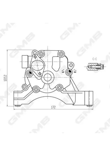 GOAS70A Yag Pompasi 03C115105AB 03C115105L
