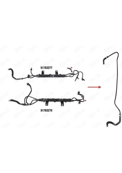 14612 Yakit Borusu 51755592 51764487 51783277