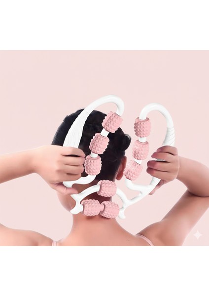 Kas Gevşetici Masaj Aleti Lenf Selülit 9 Tekerlekli Esnek Ayarlanabilir Bacak Kol Boyun fiyatları