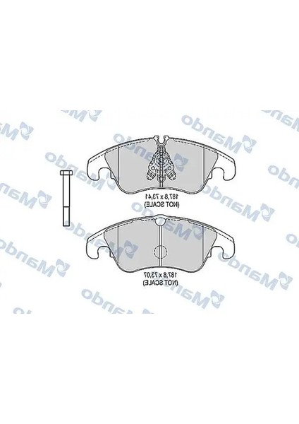 MBF015388 On Fren Balatasi 4G0698151 4G0698151D 4G0698151L