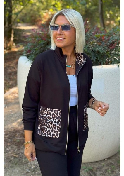 Kadın Uzun Kollu Lepoar Cep Detay Modal Kumaş Ikili Takım fırsatları