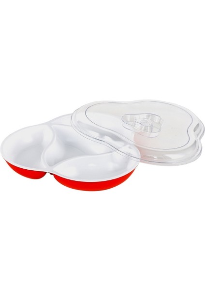 Dört Bölmeli Kahvaltı Çerez Piknik Seti Dekoratif Kullanışlı Kahvaltılık Kutusu