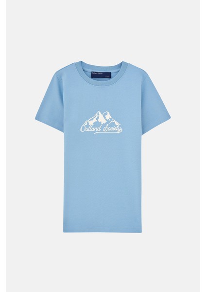 Outland Society Premium Kids T-Shirt - Mavi