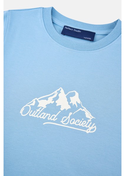 Outland Society Premium Kids T-Shirt - Mavi fiyatları