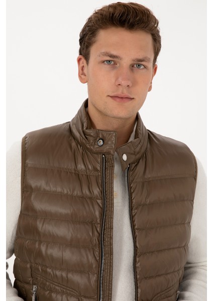 Erkek Haki Yelek (Dokuma) 50310306-VR027 fiyatları