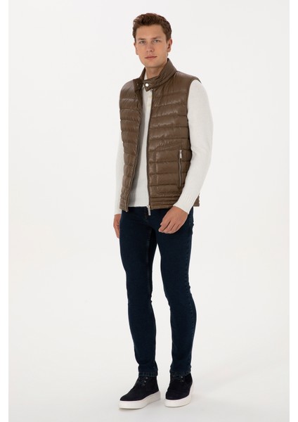 Erkek Haki Yelek (Dokuma) 50310306-VR027 fırsatları