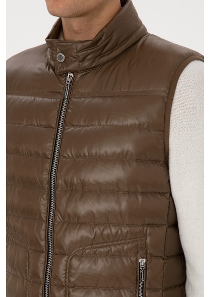 Erkek Haki Yelek (Dokuma) 50310306-VR027