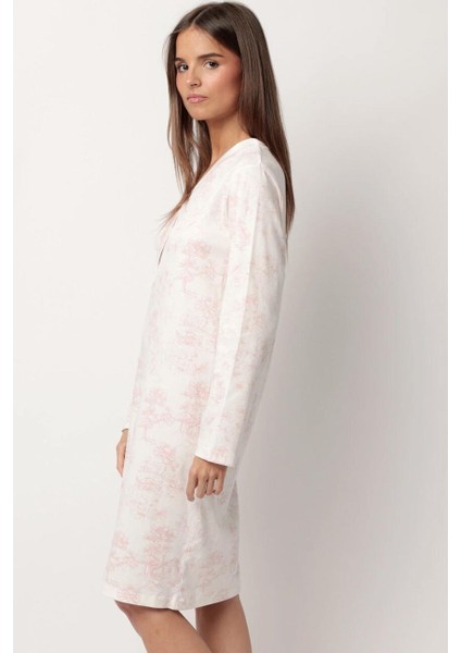 61418 Pembe Desenli Gecelik fiyatları