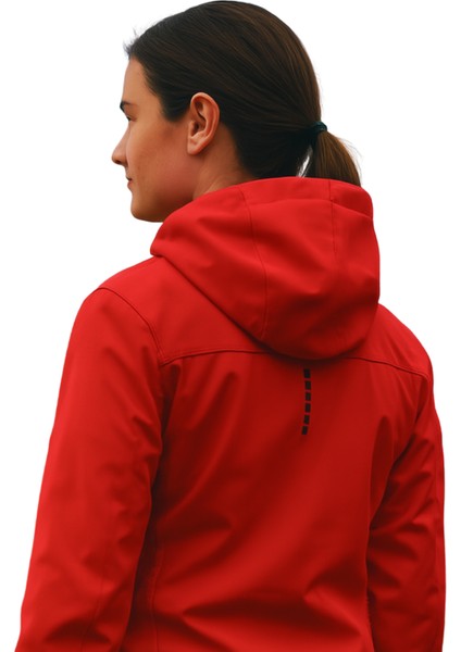 Kadın Içi Polar Astar Su & Rüzgar Geçirmez Softshell Kışlık Mont Ceket 5037-B 07 modelleri