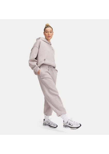 Kadın Ua Icon Heavyweight Fleece Oversized Pantolon 1386488-015 modelleri