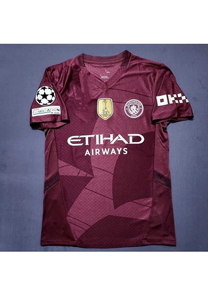 Manchesterr/cityy 2024/25 Yeni Sezon Kevın De Bruyne Alternatif Forması (Bordo) fiyatları