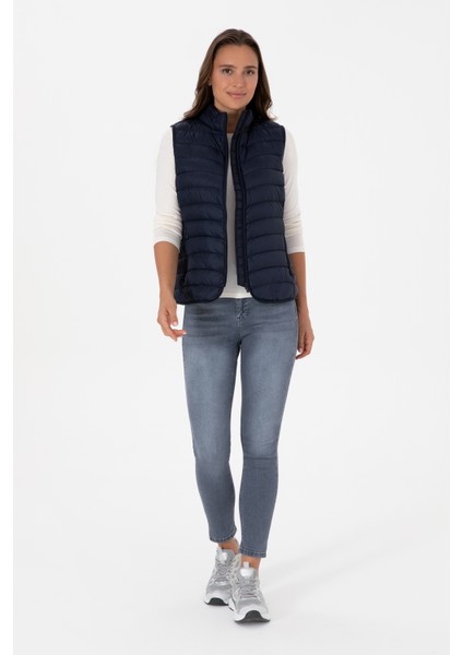 Kadın Lacivert Yelek (Dokuma) 50308083-VR033 fırsatları