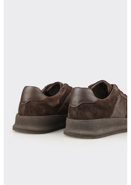 Kahve Deri Erkek Günlük Ayakkabı indirimleri