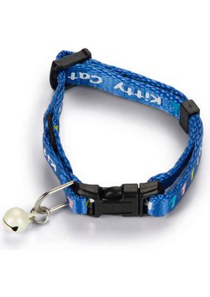 Techmrt Beeztees Yavru Kedi Tasması 23 cm Mavi