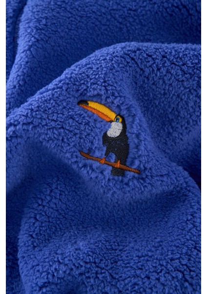 Tukan Sherpa Quarter-Zip Sweatshirt - Saks Mavi fiyatları