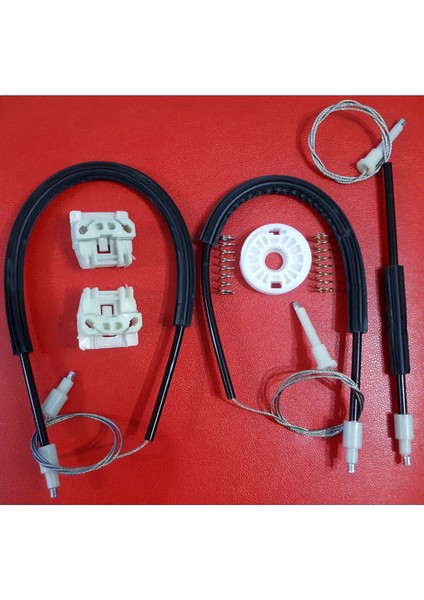 Volkswagen Golf 4 & Volkswagen Bora Ön Sağ Cam Kriko Teli ve Tamir Seti Takviyeli