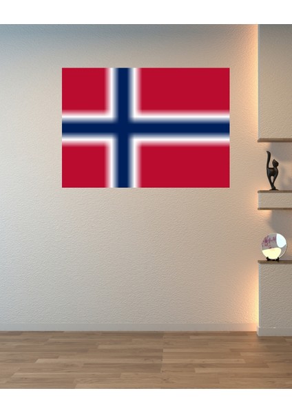 Norveç Bayrağı Dijital Baskı Poster (Çerçevesiz) fiyatları