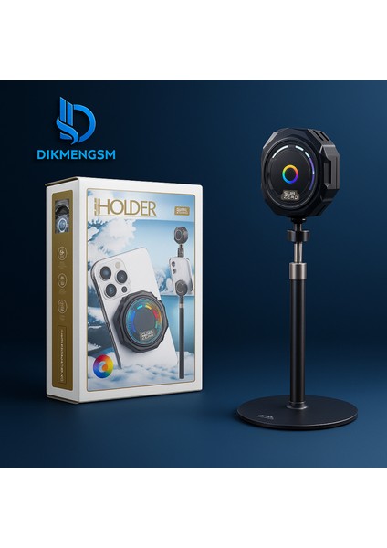 ❄️ Subzero HR97 Telefon Buz Soğutucu Fan & 360° Dönebilen Telefon Tutucu | Oyunlarda Serin Performans