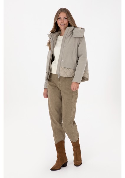 Kadın Açık Haki Mont 50308609-VR183 fırsatları