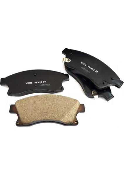 Fren Balata On Ikazlı Opel Astra J 1.3 Cdtı 15 Jant 19.00MM 2009-2016 / 1.4i 2009-2016 / 1.6i 2009-2016 /cruze (J300) 1.6 2009-2014 /cruze (J305) 1.6 2011-2014/AVEO (T300) 1.2 16V 2011-2014 542120