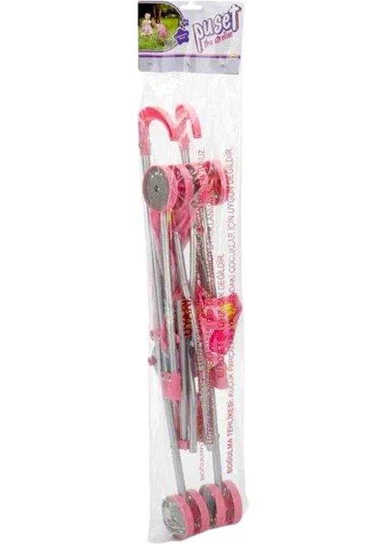 Seçtim Aldım Sunman The Stroller Bebek Arabası Baston Puset Metal Katlanır Çilek Desenli 4 Teker 3+ modelleri