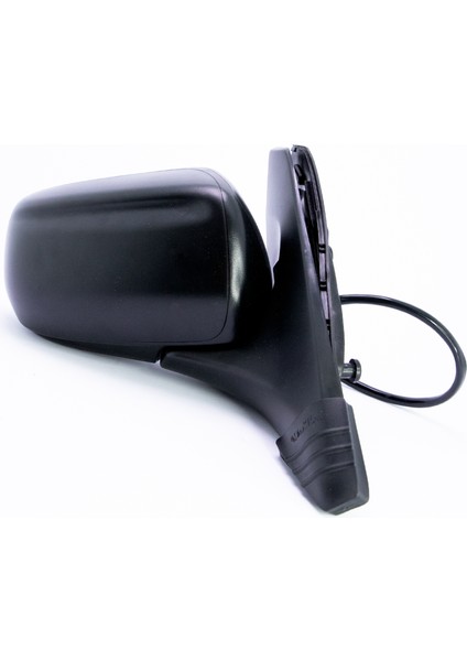 Dış Dikiz Aynası Mazda 323 1998 - 2003 Elektrikli, Manuel Katlanır, Siyah Kapak, 3 Pin