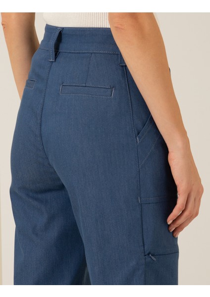 Kadın İndigo Jogger Pantolon 50254387-VR028