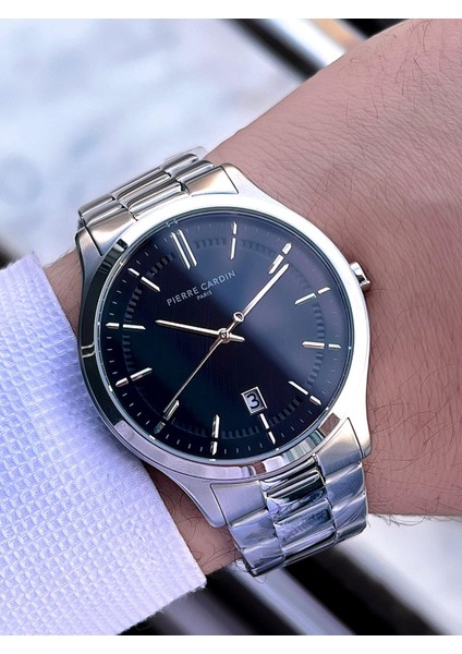 Italyan Tasarım Bileklik Hediyeli Çelik Kasa ve Kordon 3 Atm Erkek Kol Saati PC.0302.1 modelleri