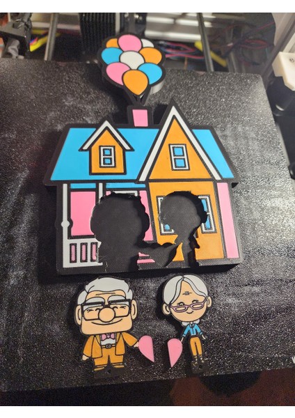 Up Animasyon Çift Anahtarlık