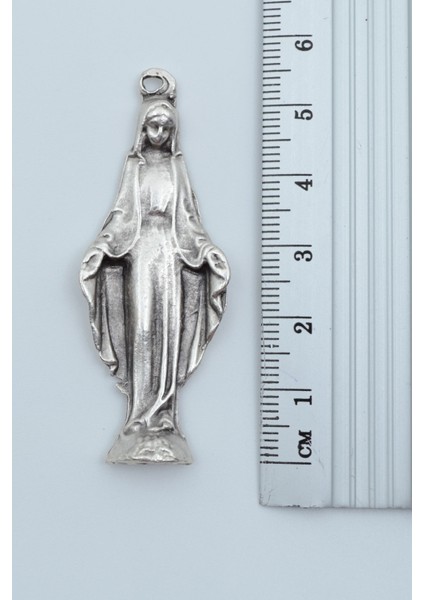 2'li Minimal Haç - Meryem Ana Gümüş Kaplama Kolye Seti fırsatları