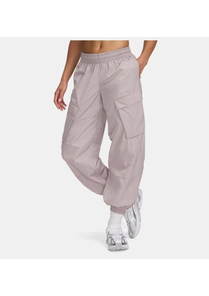 Kadın Ua Unstoppable Woven Sheen Cargo Eşofman Altı 1389672-009