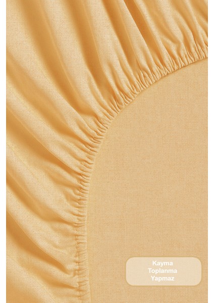 Caren Nevresim Takımı Çift Kişilik (200X220 Cm) Hardal