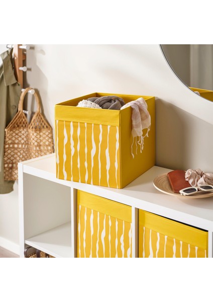 Dröna Kutu Koyu Sarı 33X38X33 cm fiyatları