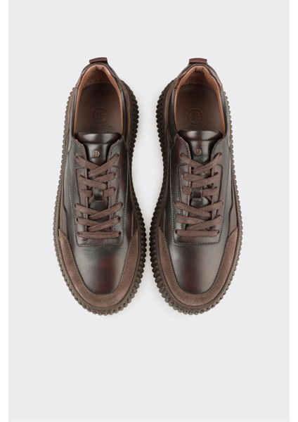 Vizon Deri Erkek Günlük Ayakkabı fırsatları