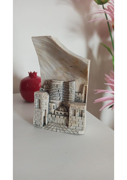 Vintage Islam Şehri Taş Biblo & 20 cm modelleri