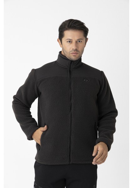 Tam Fermuar 3 Iplik Sweat Siyah 6055-10 modelleri