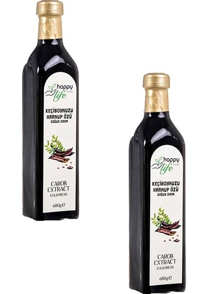 Happy Life Keçiboynuzu (Harnup ) Özü 680GR x 2 Adet