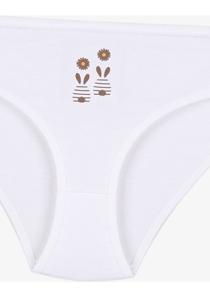 Çocuk 6'lı Desenli Pamuklu Likralı Külot indirimleri