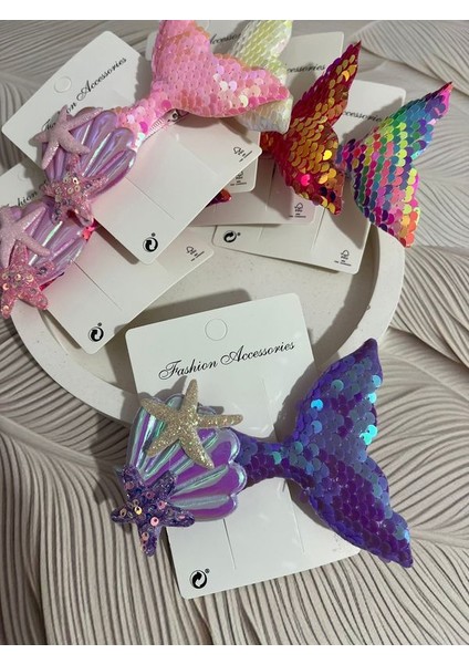 Büyük Boy Deniz Figürlü Klips Toka