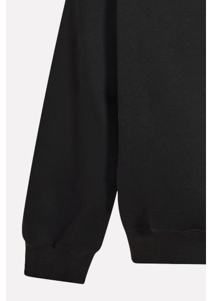 Unisex Şardonlu Kapüşonlu Kanguru Cepli Relaxed Fit Sweatshirt fırsatları