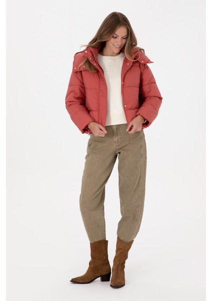 Kadın Gül Kurusu Mont 50308625-VR026 fırsatları