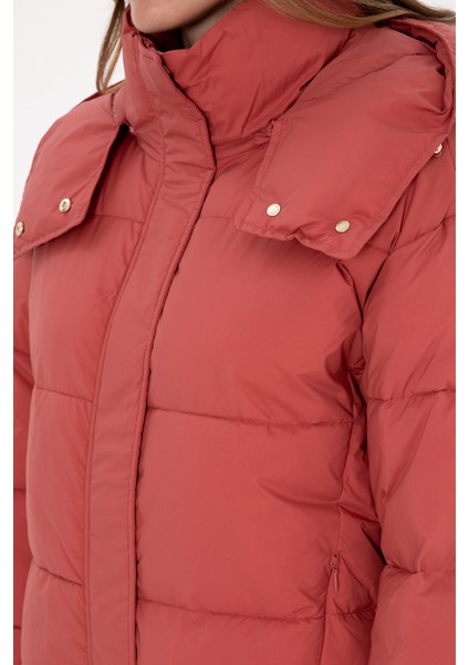 Kadın Gül Kurusu Mont 50308625-VR026