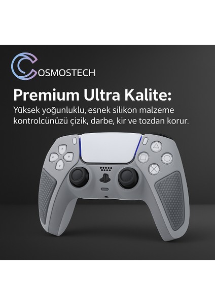 Ps5 Dualsense Joystick Koruyucu Silikon Kılıf Gri – Yüksek Kaliteli, Esnek, Şık Ultra Koruma modelleri